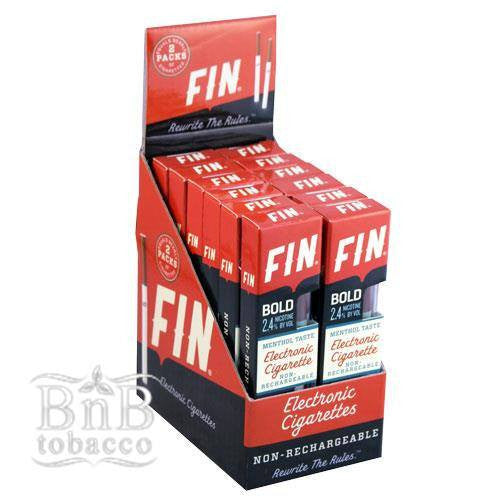 Fin Bold Disposable E Cigarettes E Smokes BnB Tobacco