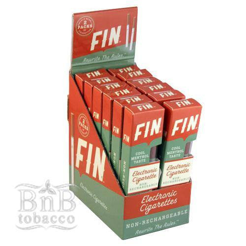 Fin Cool Menthol Disposable E Cigarettes E Smokes BnB Tobacco