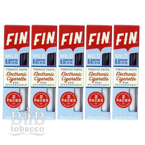 Fin Mild Disposable E Cigarettes E Smokes BnB Tobacco