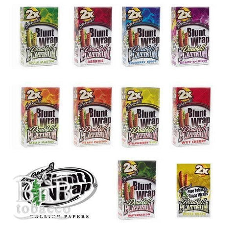 Blunt Wrap Fruity Double Platinum Variety Pack