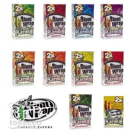 Blunt Wrap Fruity Double Platinum Variety Pack