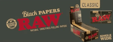 Black Papers Raw Rolling Papers