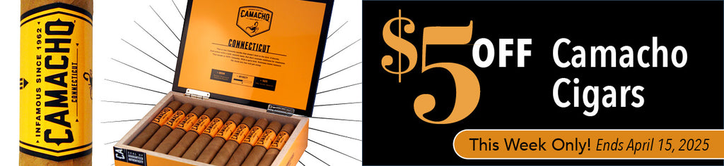 $5 off Camacho Cigar boxes