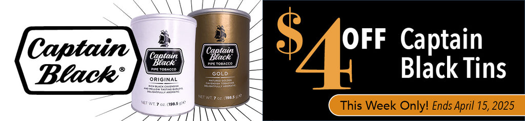 $4 off Captain Black tins