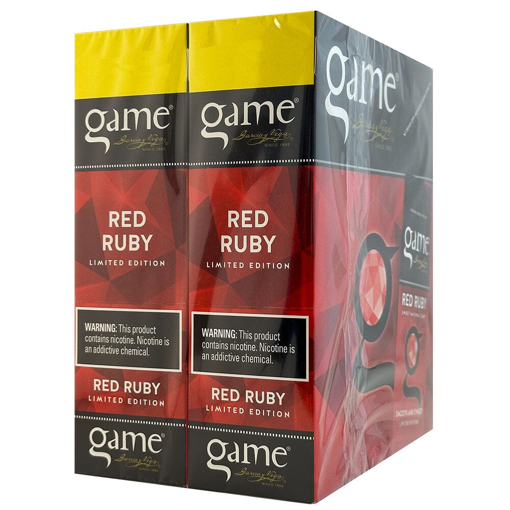 Game Red Ruby Cigarillos | Garcia y Vega | BnB Tobacco