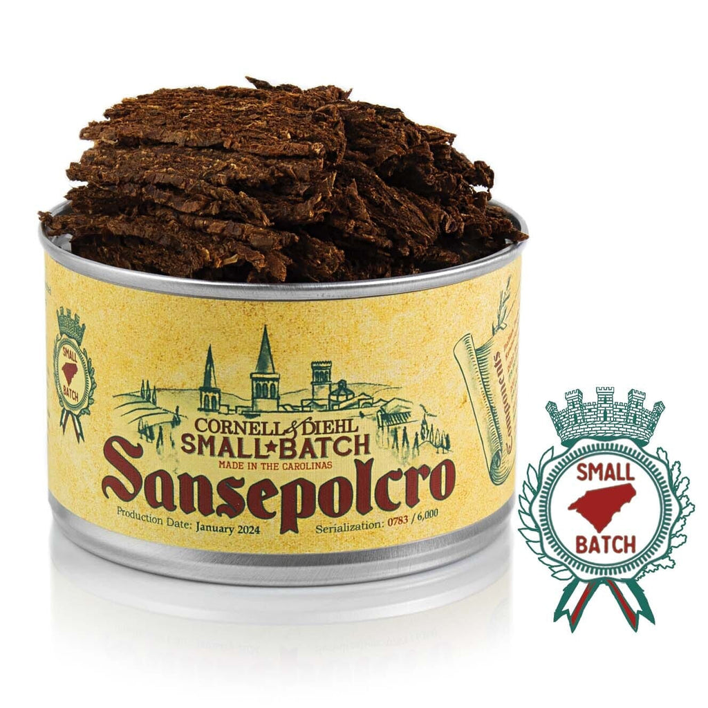 Cornell & Diehl Small Batch Sansepolero Premium Pipe Tobacco | BnB Tobacco