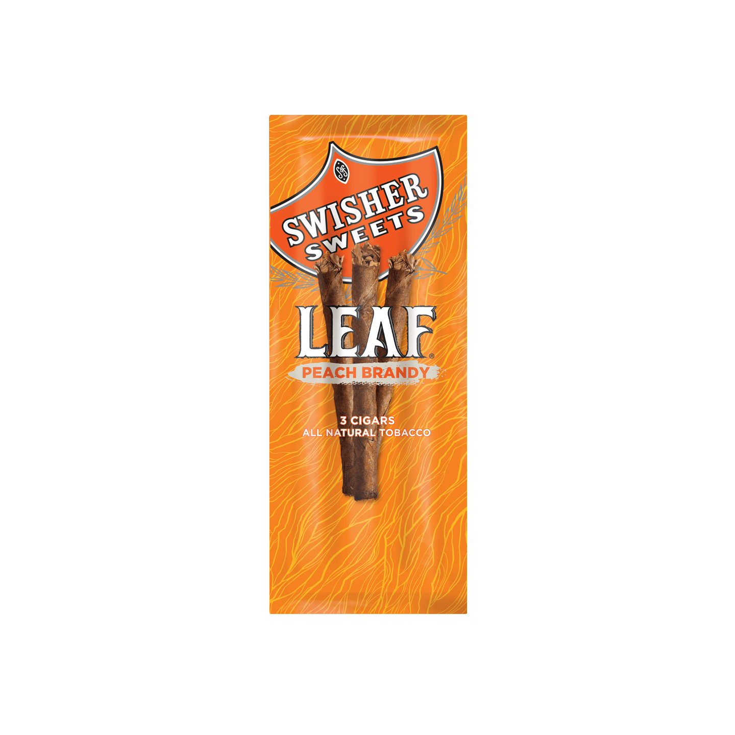 Swisher Sweets Leaf Peach Brandy | Swisher Cigarillos | BnB Tobacco