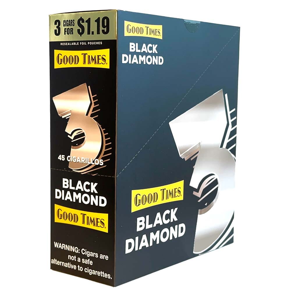 Good Times Cigarillos Black Diamond | BnB Tobacco