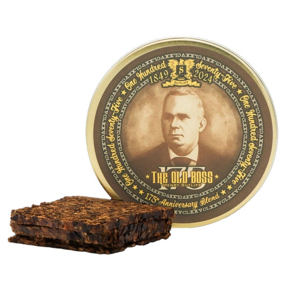 Sutliff The Old Boss 175th Anniversary Blend Pipe Tobacco | BnB Tobacco