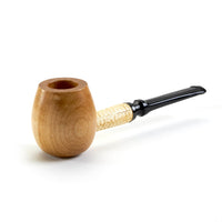 Missouri Meerschaum Maple Hardwood Apple Diplomat Pipe