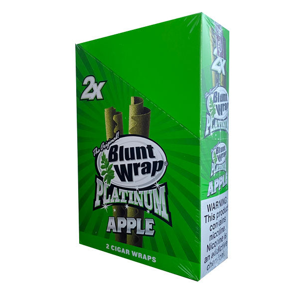 Blunt Wrap Apple Martini Double Platinum Wraps | BnB Tobacco