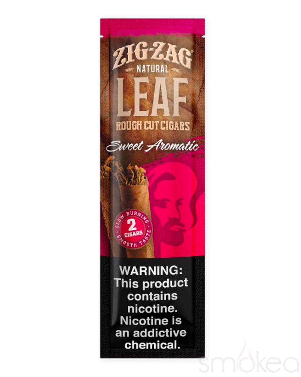 Zig Zag Natural Leaf Rough Cut Cigars Sweet Aromatic - BnB Tobacco